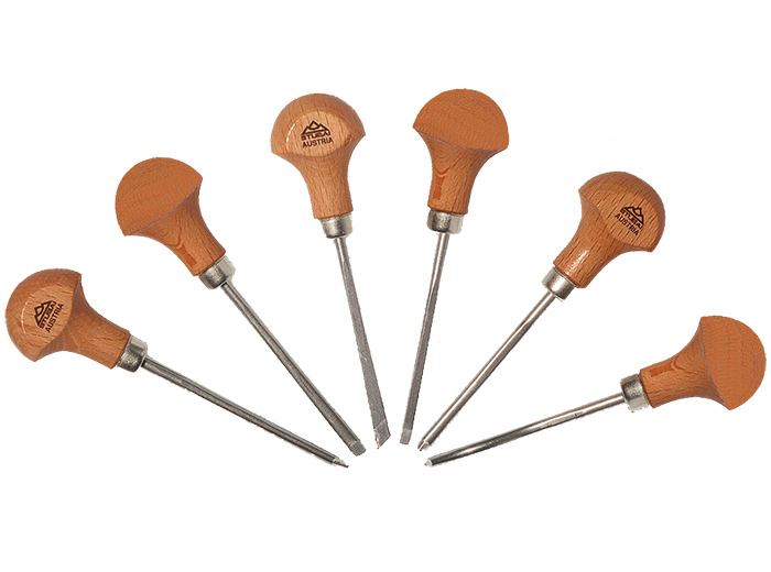 Stubai Micro Schnitzeisen-Set - 6-tlg. | Micro-Bildhauereisen | Schnitz/Bildhauereisen ...