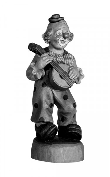 Clown mit Gitarre