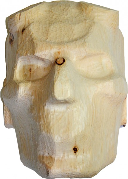 Krampusmaske 3, 30 x 22 x 21 cm