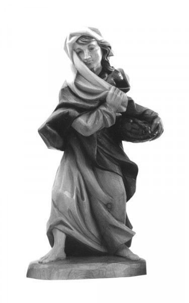 Frau mit Korb