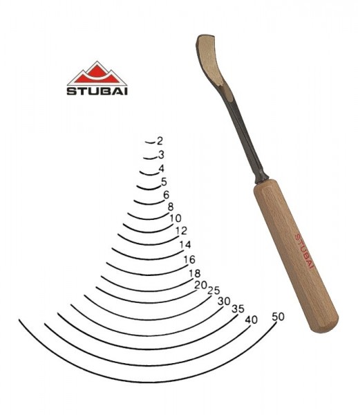 Stubai Standard - Stich 7 - kurzgekröpfte Form scharf