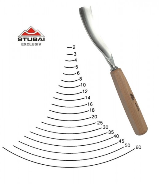 Stubai Exclusiv Stich 4 - längsgekröpfte Form