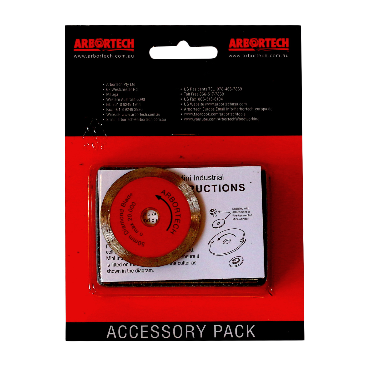 Mini Grinder Diamond Blade (50 mm) PrecarvAustria / Schnitz und Bildhauerschule GeislerMoroder