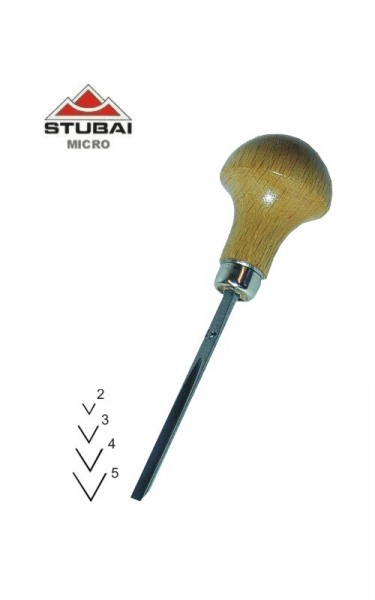 Stubai Micro Schnitzeisen Stich 41 - gerade Form
