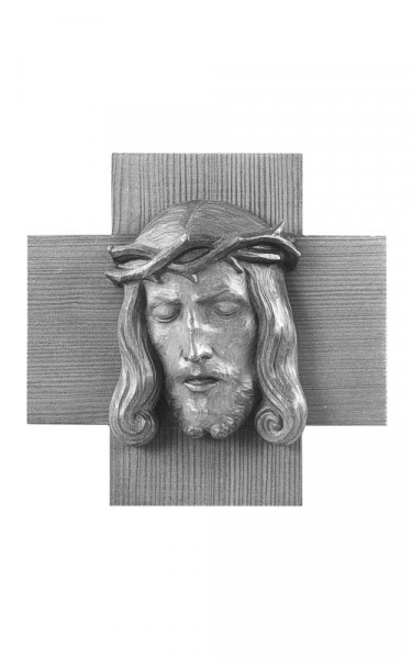 Christuskopf-Relief
