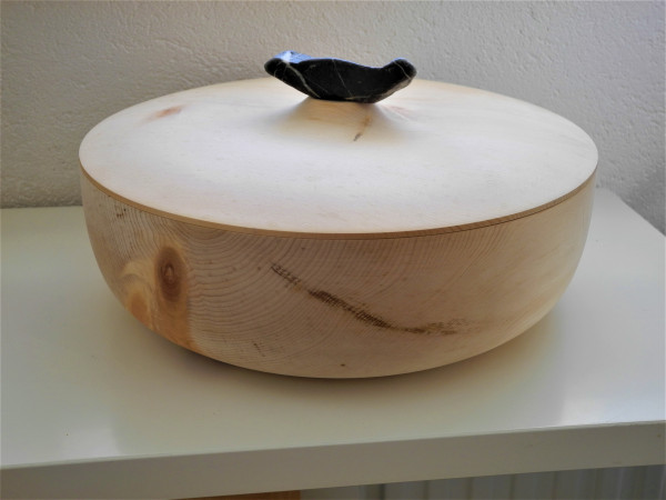 Brotdose Lechedition aus Zirbenholz